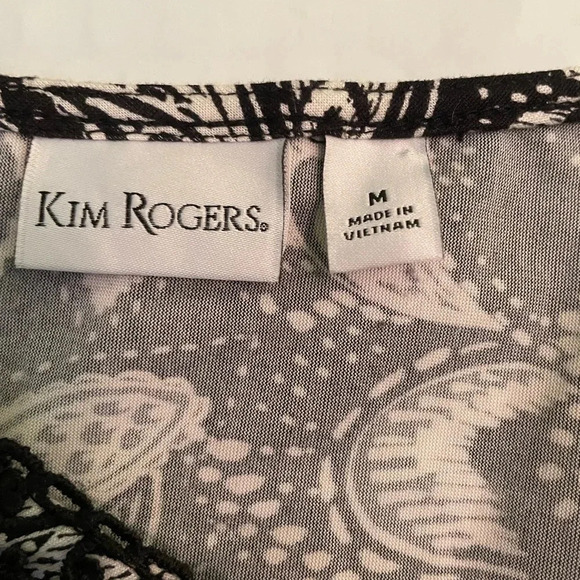 Kim Rogers 3/4 beautiful blouse - Picture 5 of 5